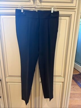 Ann Taylor Black Women's Tailored Dress Pants - Classic Straight Leg